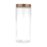 Pote de Vidro Borossilicato Com Tampa de Cobre 2,1l - Ela Decora
